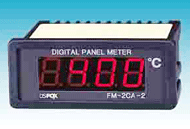 เครื่องวัดอุณหภูมิแบบดิจิตอล Digital Temperature Indicator รุ่น FM-2CA-2