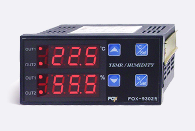 เครื่องควบคุมอุณหภูมิและความชื้น Temperature and Humidity Controller รุ่น FOX-9302R