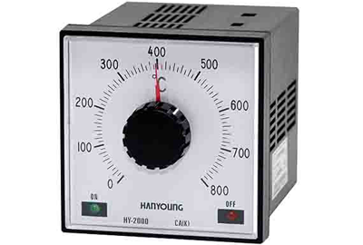 เครื่องควบคุมอุณหภูมิแบบอนาล็อค Analog Temperature Controller รุ่น HY-2000