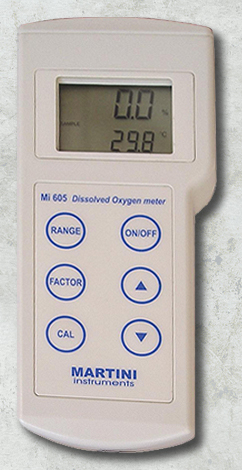 มิเตอร์วัดค่าทางเคมี PH, EC, TDS, CON Chemistry Testing Meter รุ่น MI-605