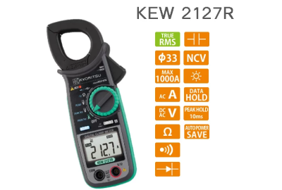 แคลมป์มิเตอร์แบบดิจิตอลDIGITAL CLAMP METER รุ่น 2127R