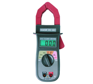 แคลมป์มิเตอร์แบบดิจิตอล Digital Clamp Meter รุ่น DM-661