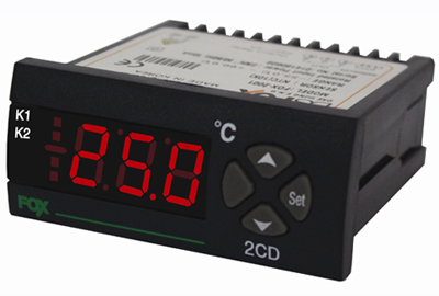 เครื่องควบคุมอุณหภูมิแบบดิจิตอล Digital Temperature Controller รุ่น FOX-2CD