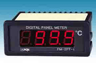 เครื่องวัดอุณหภูมิแบบดิจิตอล Digital Temperature Indicator รุ่น FM-2PT-1