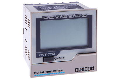 นาฬิกาตั้งเวลาแบบดิจิตอล Digital Timer Switch รุ่น PWT-77M
