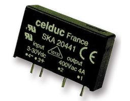 โซลิดสเตตรีเลย์แบบ 1 เฟส แบบติดตั้งแผ่นบน PCB Solid State Relay On PCB รุ่น SKA
