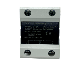 โซลิดสเตตรีเลย์แบบ 1 เฟส Single Phase Solid State Relay รุ่น ZG3NC-240A