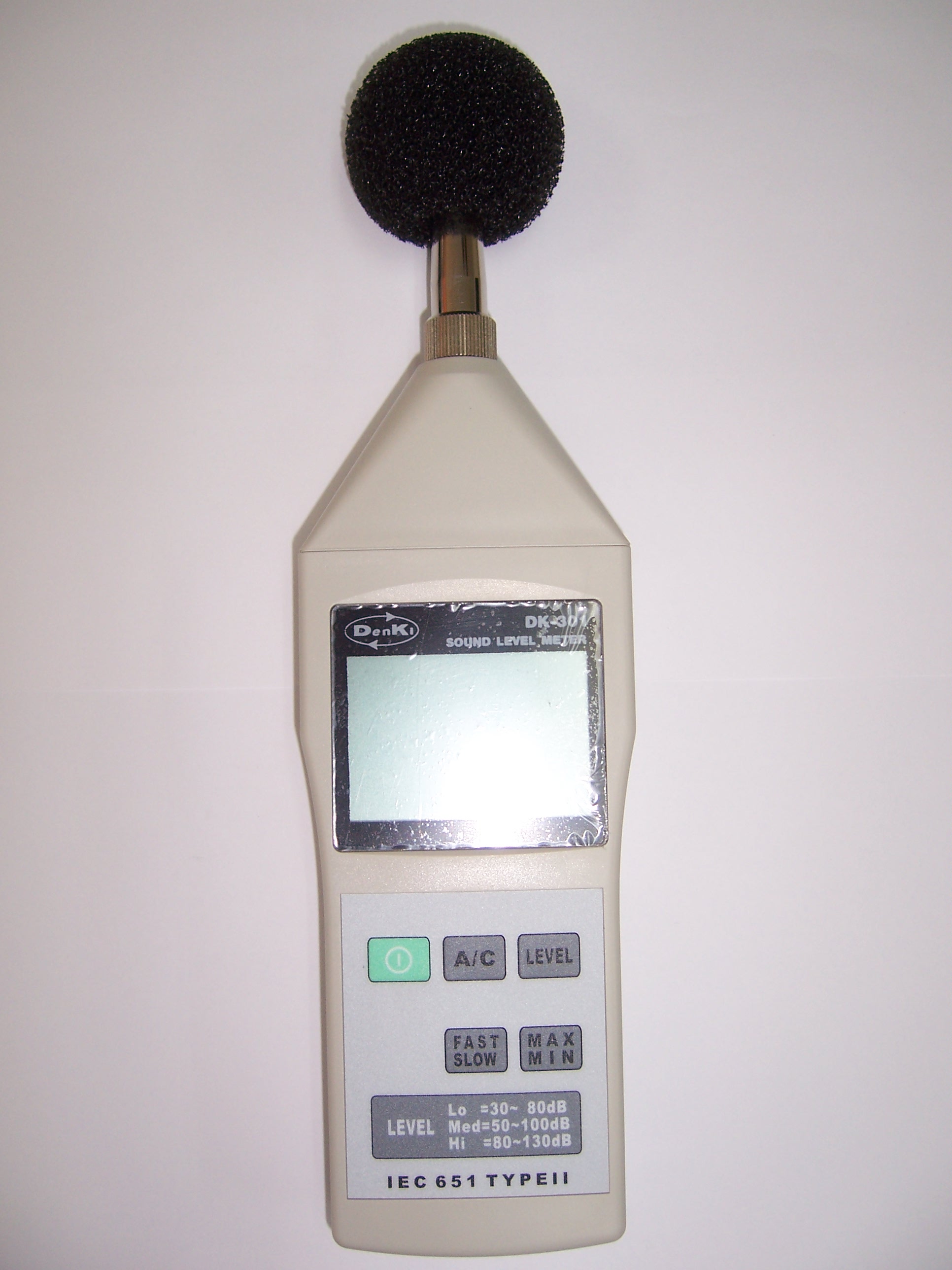 มิเตอร์วัดระดับเสียง Sound Level Meter รุ่น DK-301
