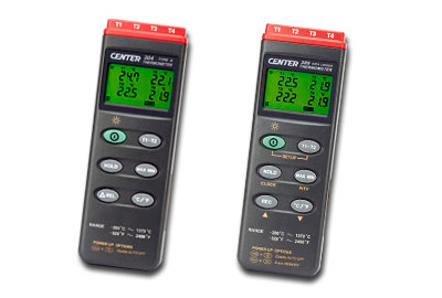 มิเตอร์วัดอุณหภูมิ Temperature Meter รุ่น CENTER-304/309