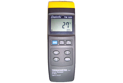 มิเตอร์วัดอุณหภูมิ Temperature Meterr รุ่น TM520