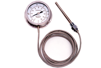 มิเตอร์วัดอุณหภูมิและความชื้นแบบเข็ม/แบบท่อแก้ว Thermometer, Glass Thermometer, Thermometer Guage รุ่น DK-W