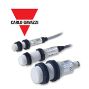 พร็อกซิมิตี้สวิตซ์แบบทรงกระบอกตรวจจับอโลหะ Capacitive Proximity Switch ยี่ห้อ CARLO GAVAZZI